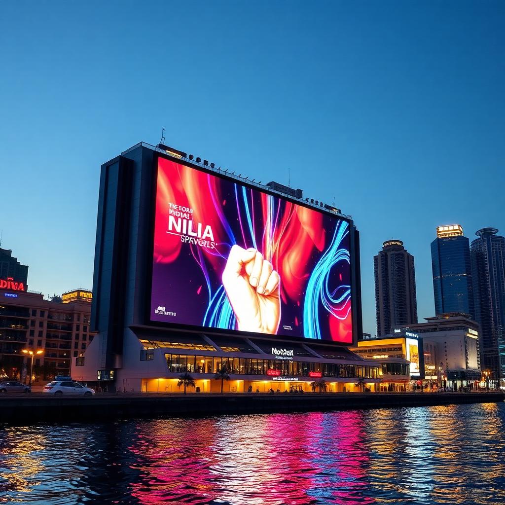 Dubai Marina OOH advertising location